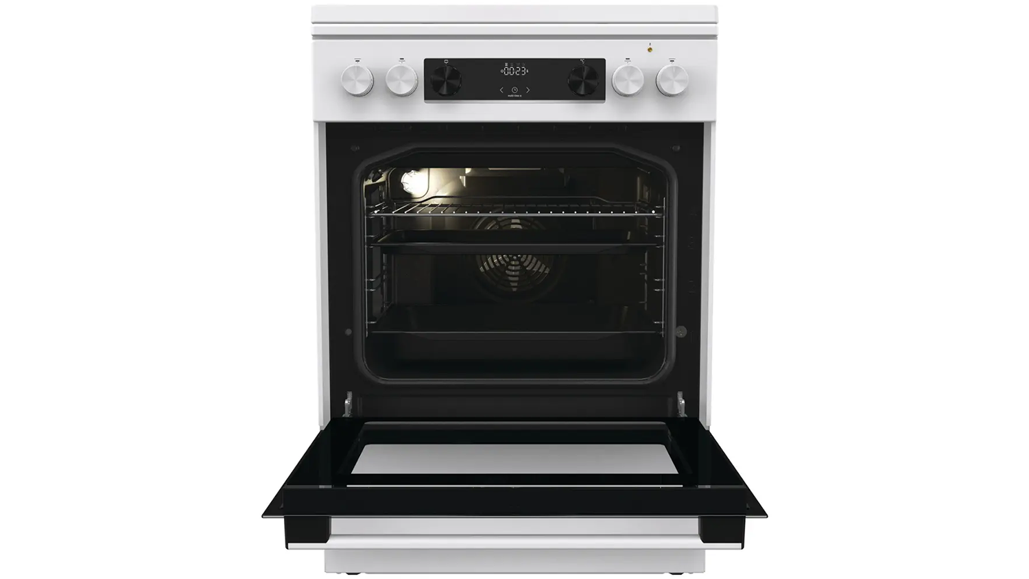 Otevřen&aacute; trouba kombinovan&eacute;ho spor&aacute;ku Gorenje G600 GK6C5WF