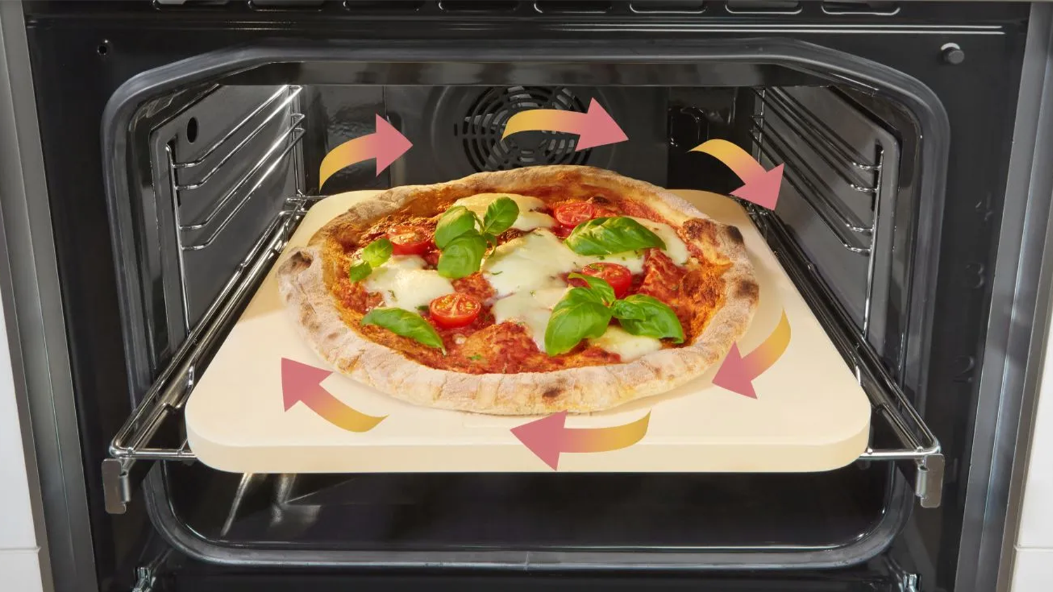 Vizualizace pizza programu kombinovan&eacute;ho spor&aacute;ku Gorenje G600 GK6C5WF