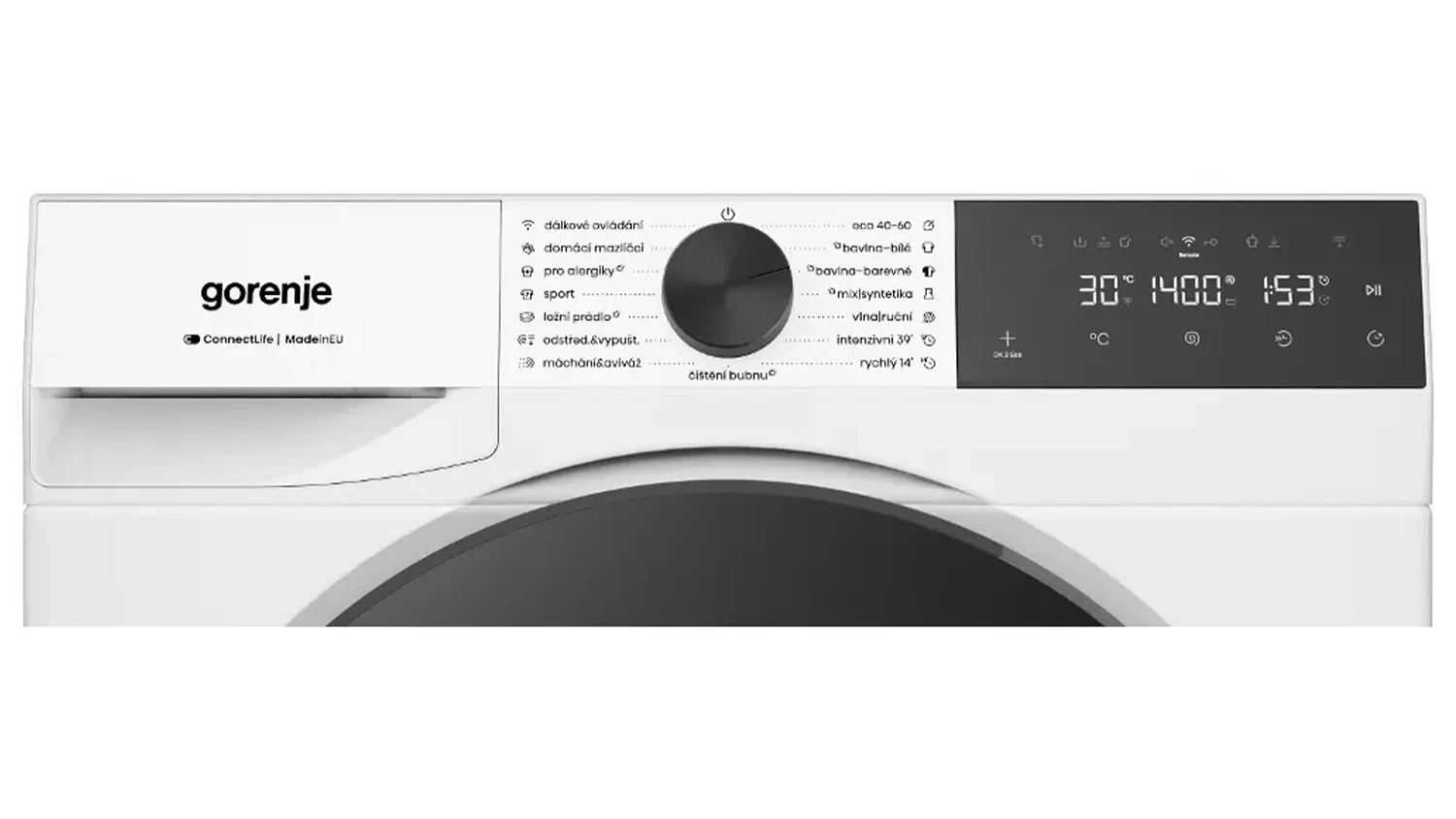 Ovládací panel pračky Gorenje