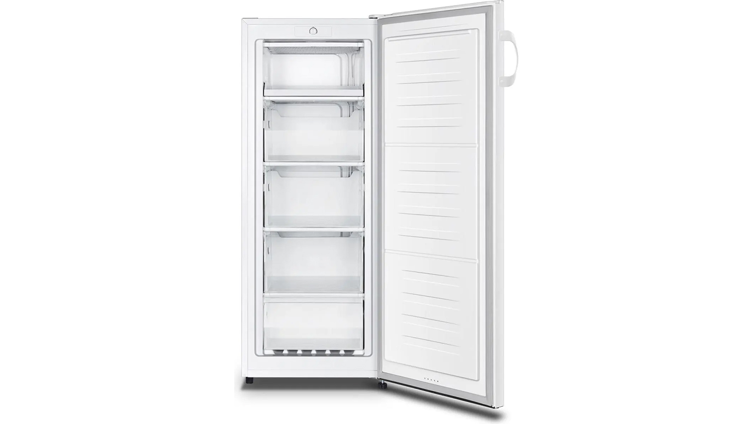 Vnitřní prostor šuplíkového mrazáku Gorenje F414D2W5