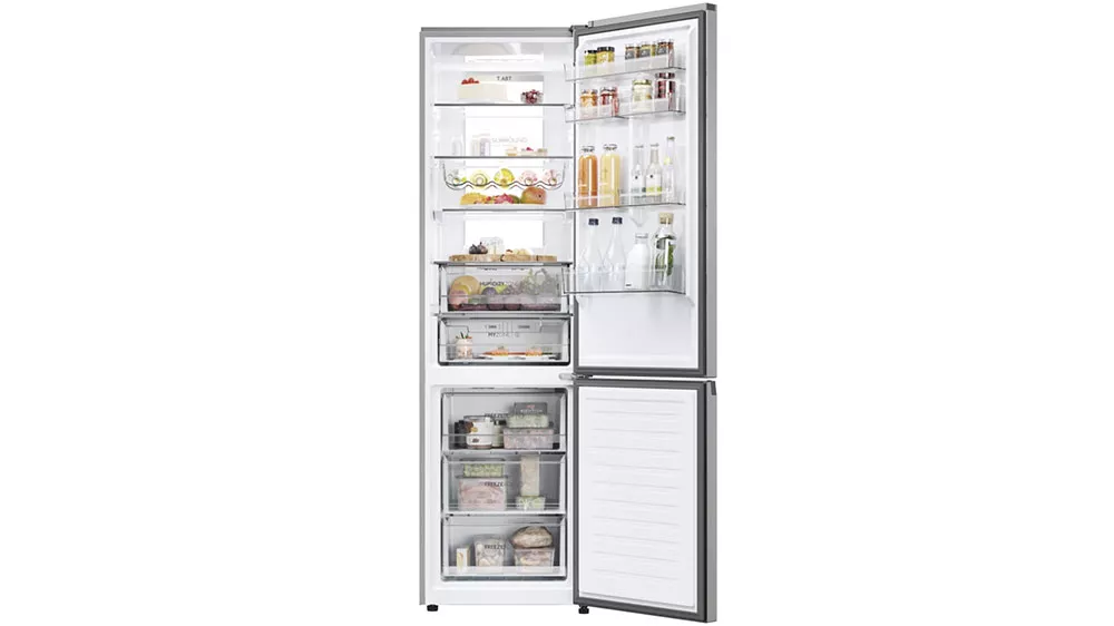 Kombinovan&aacute; chladnička Haier HDPW7620ANPK m&aacute; velmi prostorn&yacute; interi&eacute;r_02