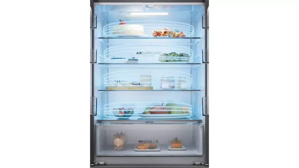 Technologie Air Surround v americk&eacute; chladničce Haier HFR3718DNMD_05