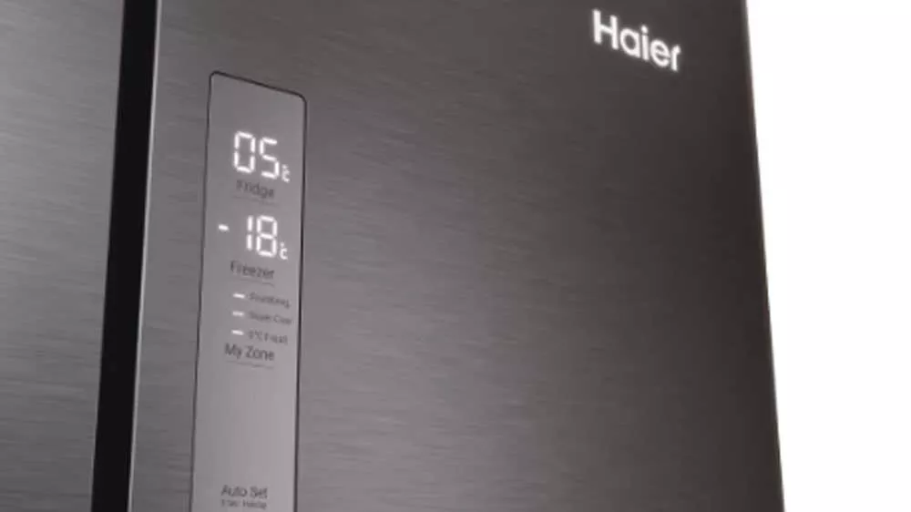 Ovl&aacute;dac&iacute; panel americk&eacute; chladničky Haier HFR3718DNMD_06
