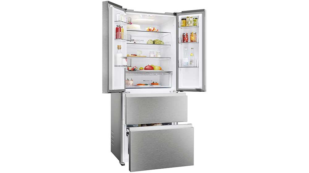 Chladic&iacute; č&aacute;st americk&eacute; chladničky Haier HFR3718DNMM_03