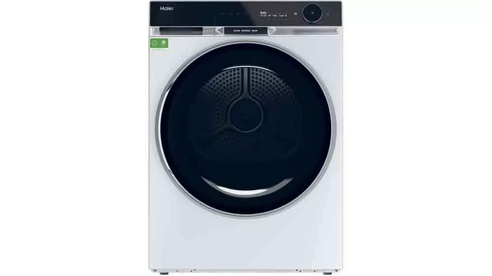 Su&scaron;ička pr&aacute;dla Haier HD90-BQ397U1-S b&iacute;l&aacute;