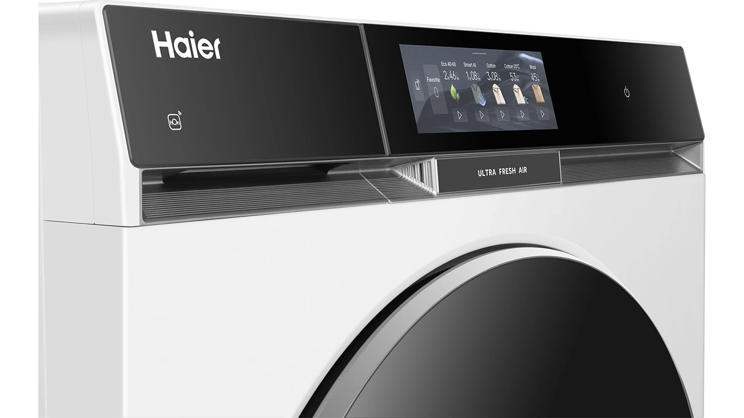 Ovládací panel pračky Haier