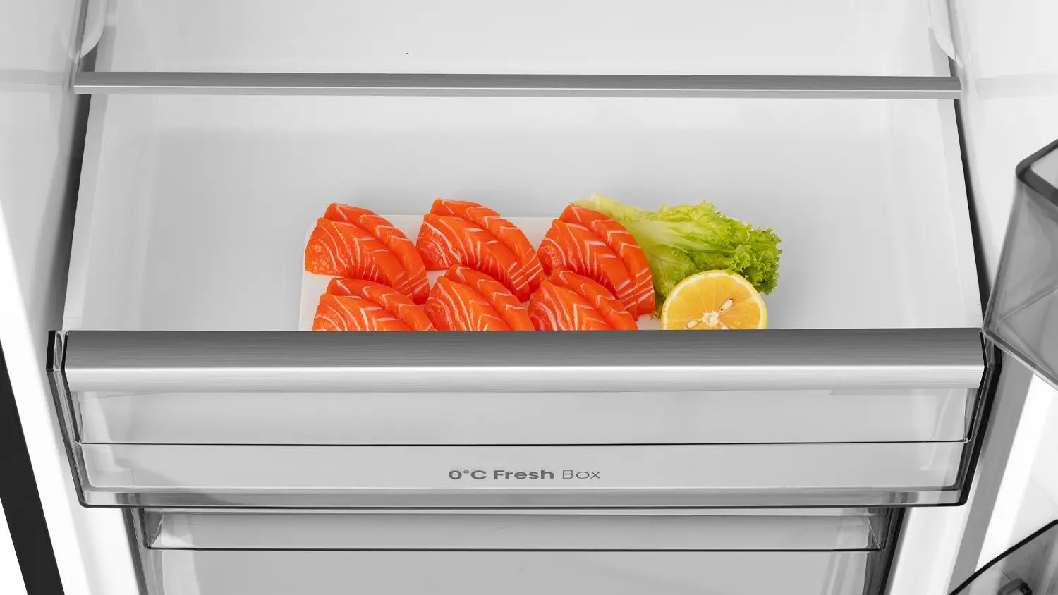 Monoklimatická lednice Hisense – Fresh Box