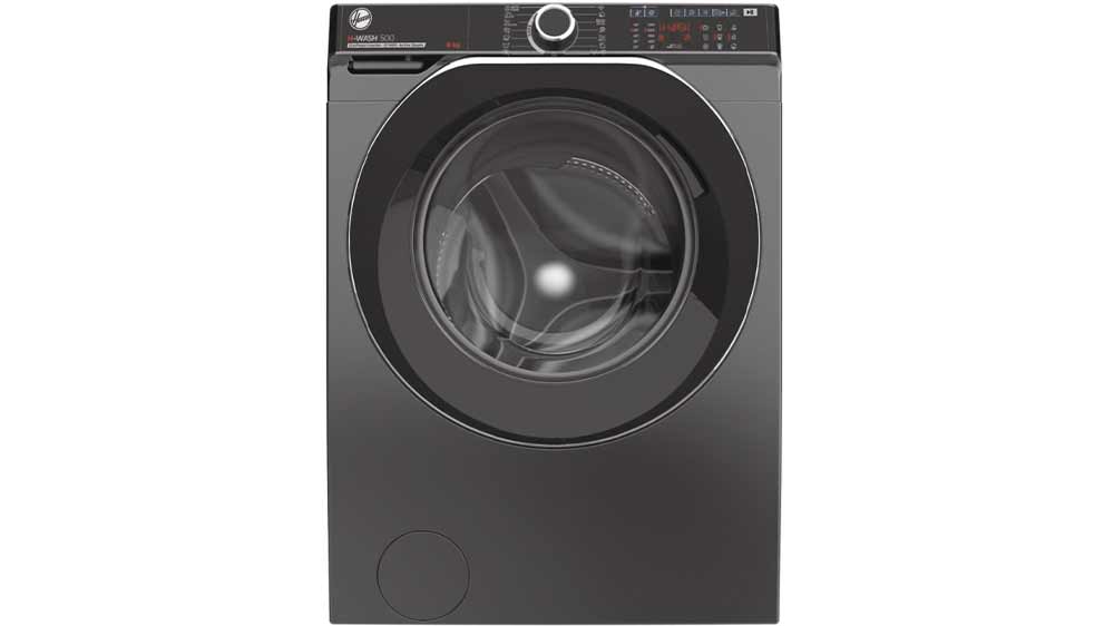 Pračka s předním plněním Hoover H-WASH 500 HWP 48AMBCR/1-S v antracitové barvě_01