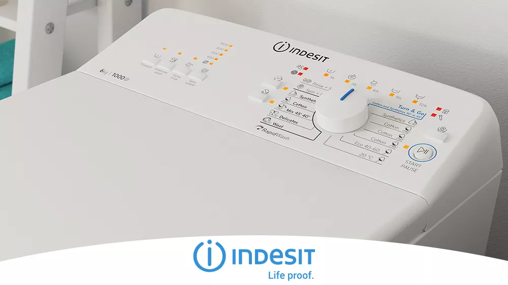 Pračka vrchem plnená Indesit BTWL 60400 EE/N