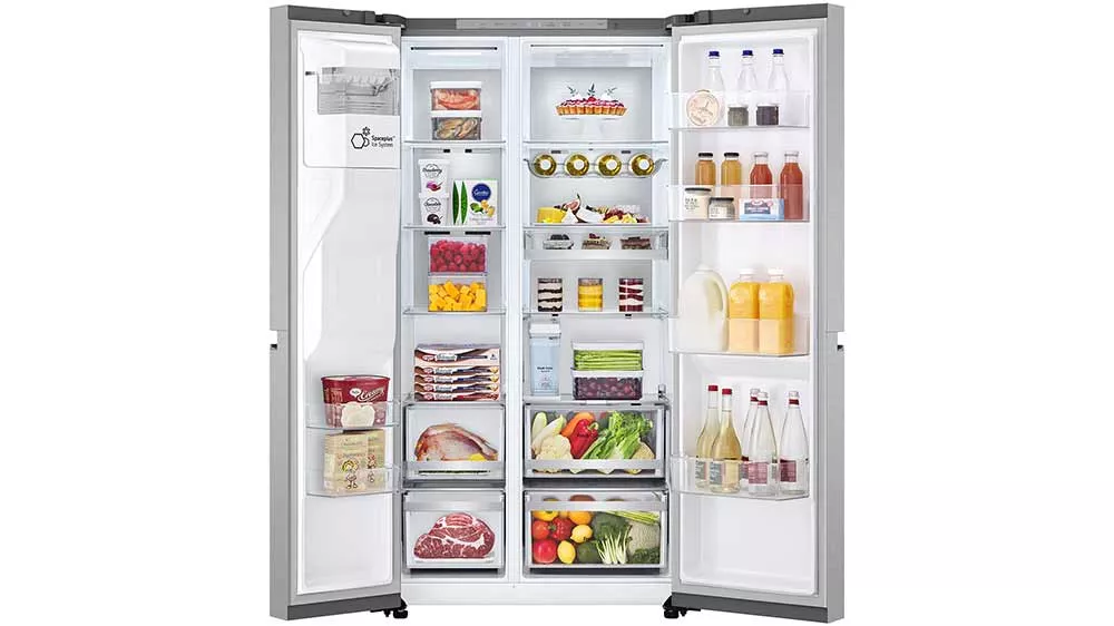 Interi&eacute;r americk&eacute; ledničky LG GSLE91MBAB_04