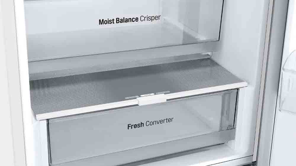 Z&aacute;suvka Moist Balance Crisper v kombinovanej chladničke LG GBV3100ESW_02