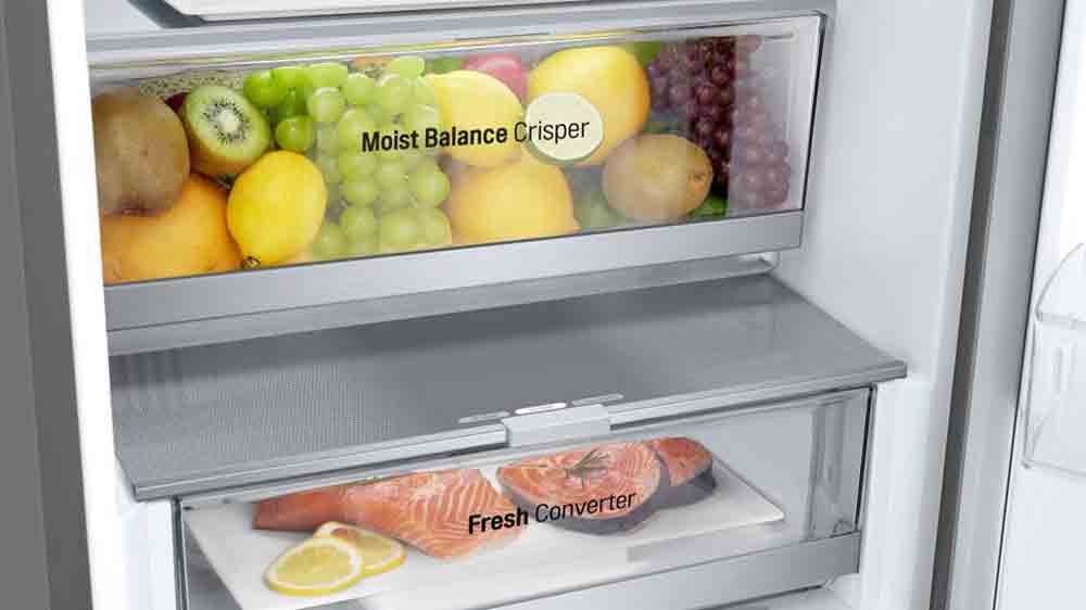 Z&aacute;suvka Moist Balance Crisper v kombinovanej chladničke LG GBV5250CPY_02