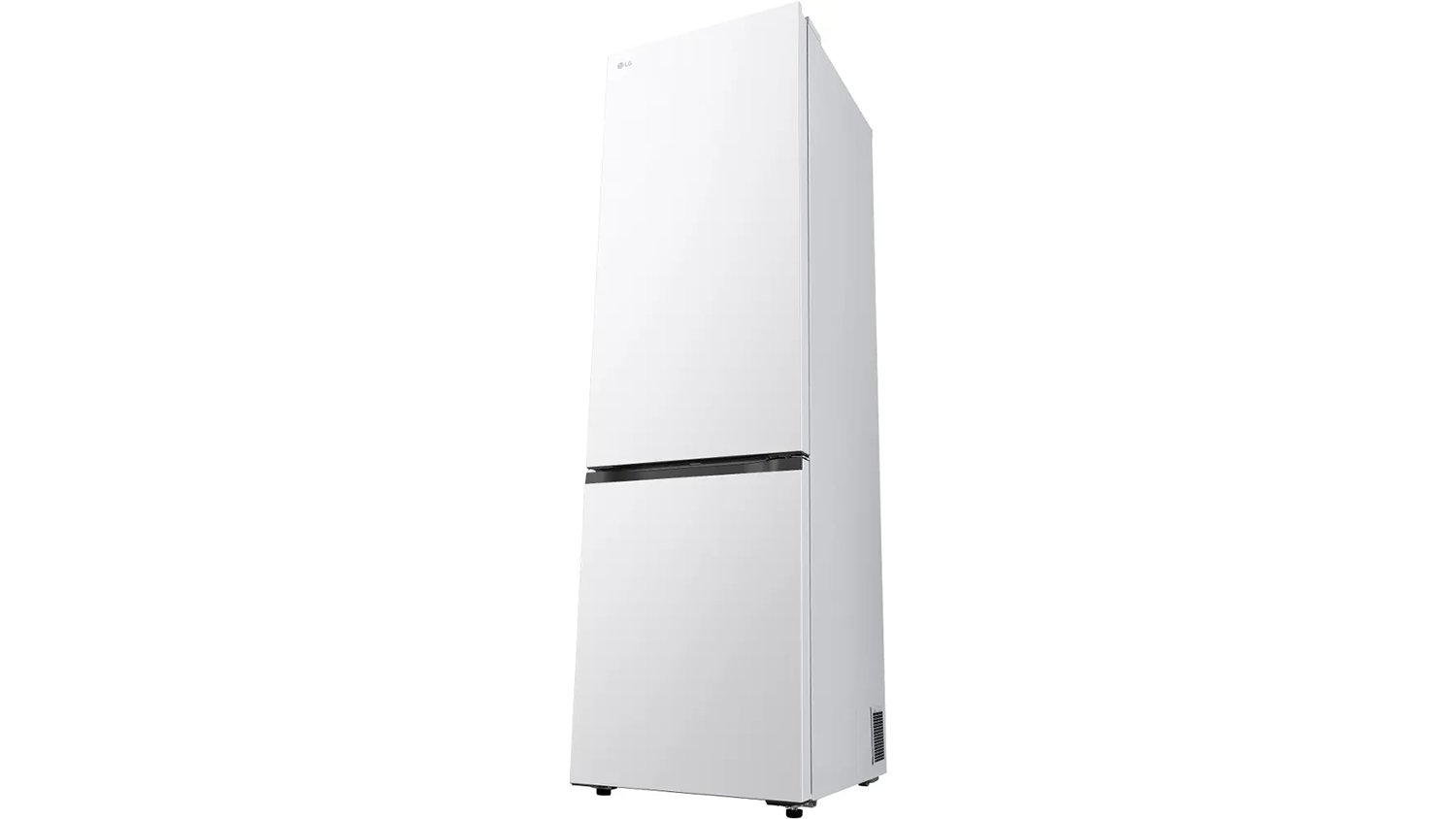 Kombinovaná lednice LG GBBS524CSW pohled ze strany