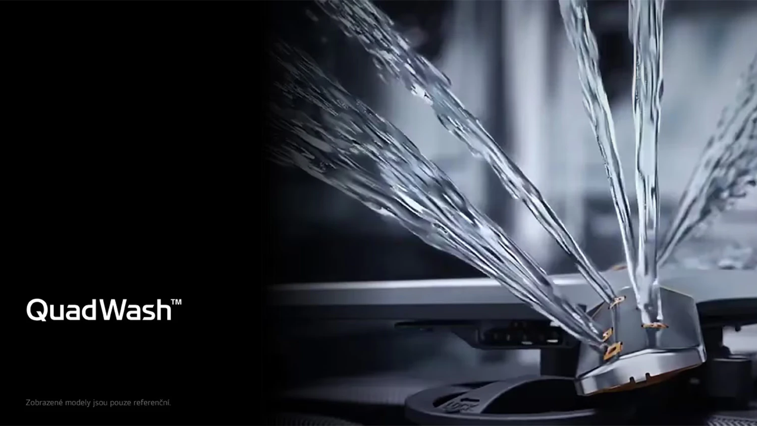 Umývacie trysky technológie QuadWash