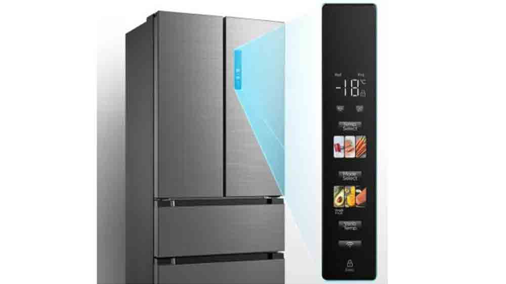 Ovládací panel americké lednice Midea MDRF692FIC45 _02