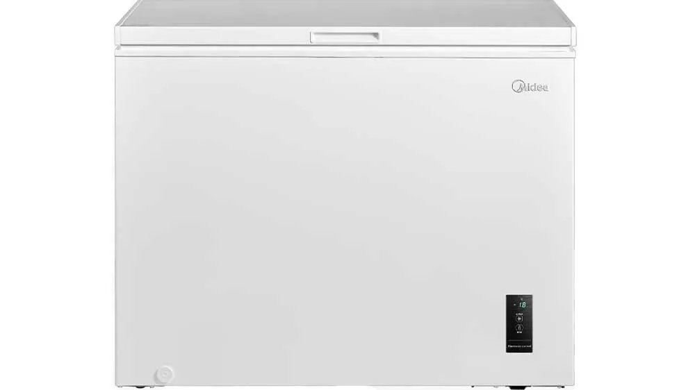 Truhlicový mrazák Midea MDRC345FEE01