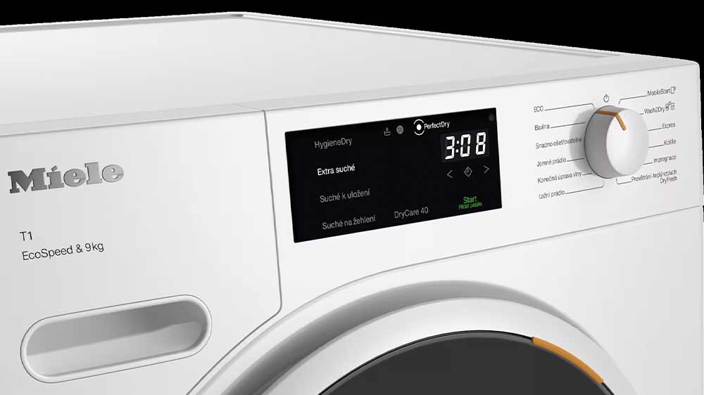Ovl&aacute;dac&iacute; panel su&scaron;ičky bielizne Miele TWD640WP_02