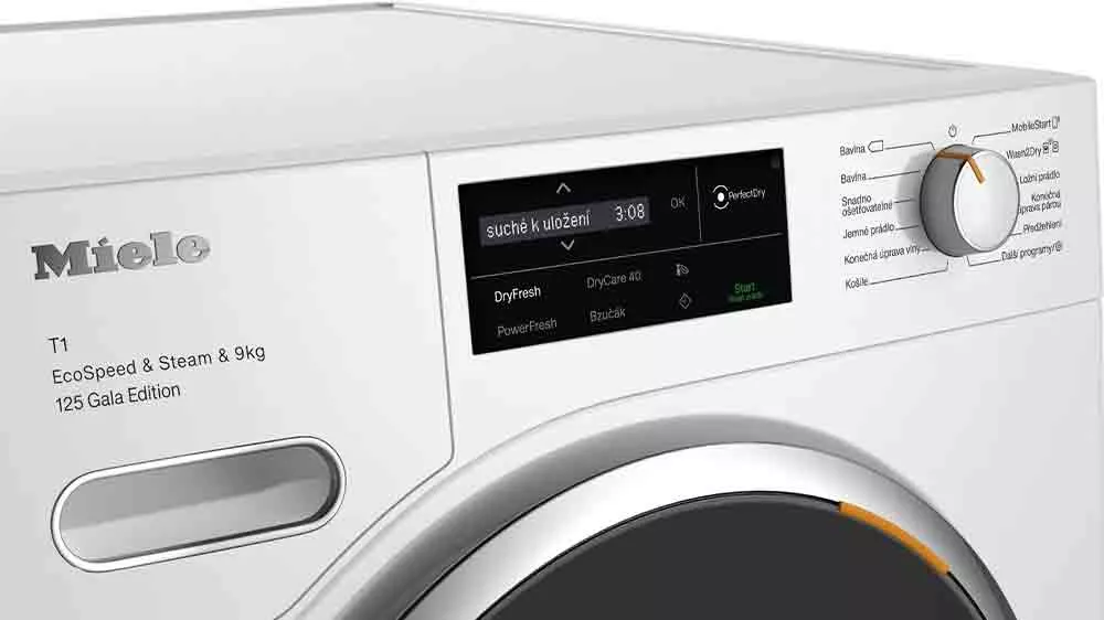 Ovládací panel sušičky Miele TWL 680 WP_03