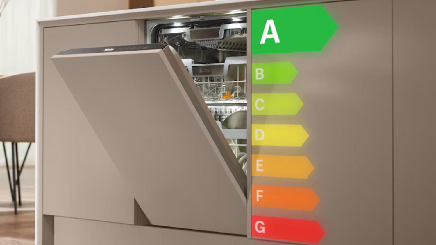 Um&yacute;vačka Miele G 7210 SCi s vizualiz&aacute;ciou energetickej triedy A