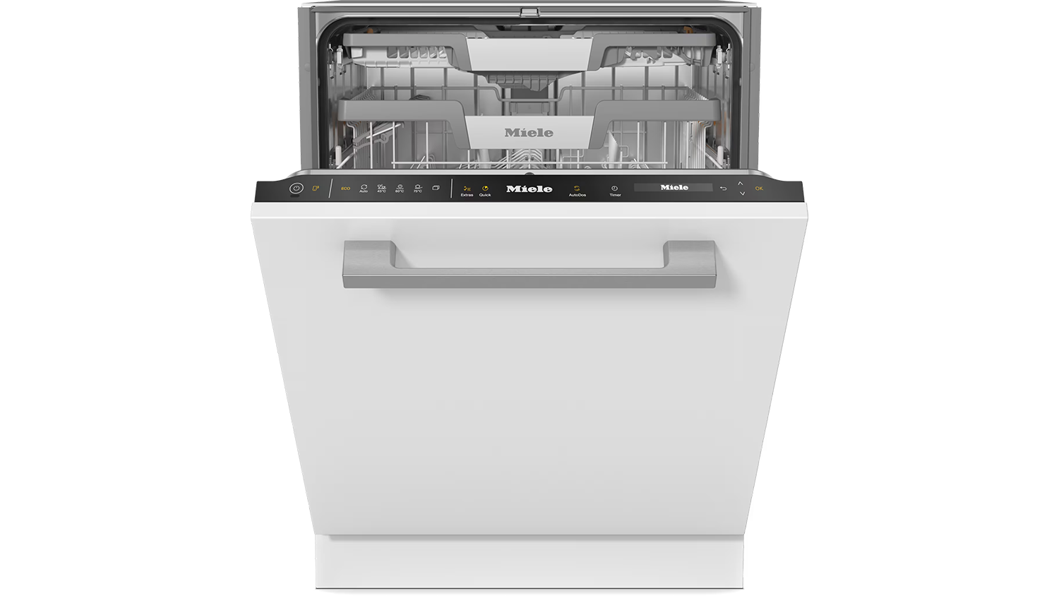 Vstavan&aacute; um&yacute;vačka riadu Miele G 7651 SCVi AutoDos Obsidian čierna