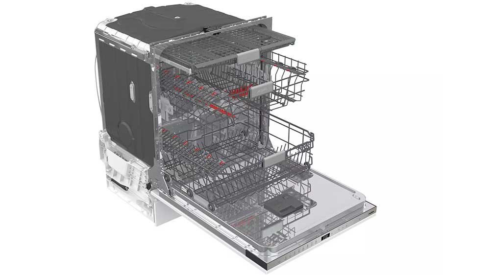 Interiér vestavné myčky nádobí Mora IM 647C5_04