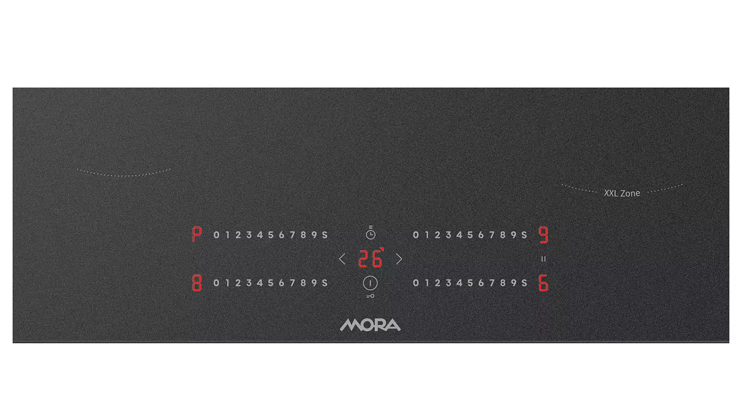 9 stupňů výkonu u indukční varné desky Mora VDIMS 65G C PureMatt