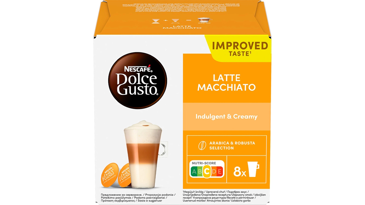Kapsule Nescaf&eacute; Dolce Gusto Latte Macchiato 16 ks