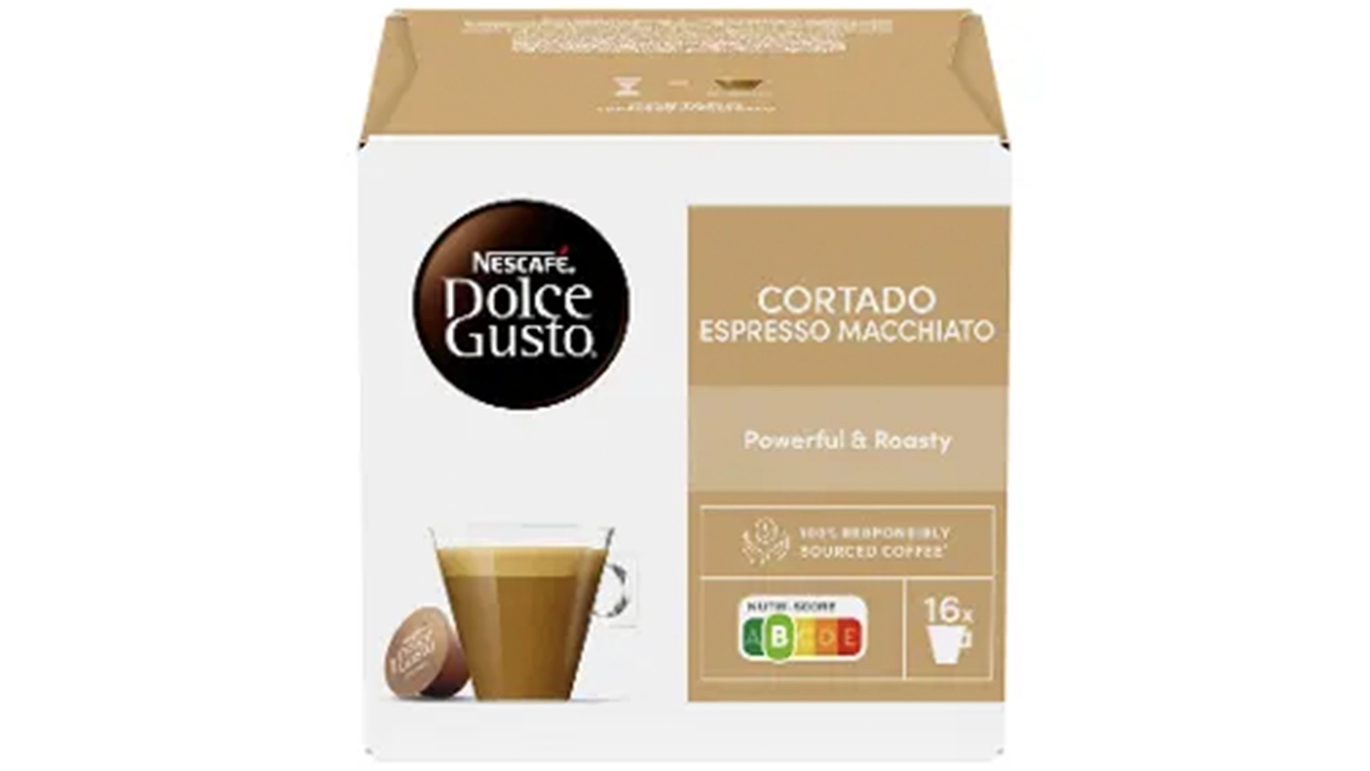 Kapsle Nescaf&eacute; Dolce Gusto Cortado Espresso Macchiato 16 ks