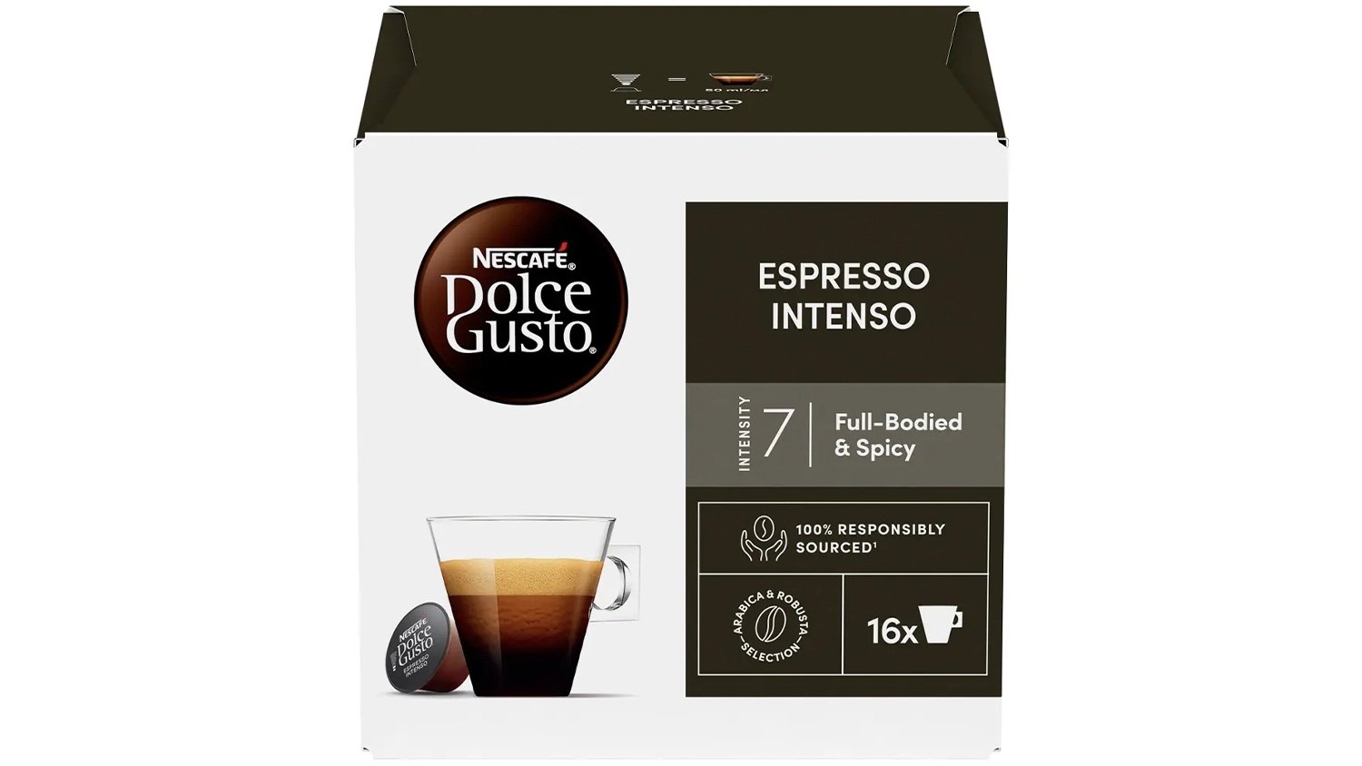 Kapsule Nescaf&eacute; Dolce Gusto Espresso Intenso 16 ks