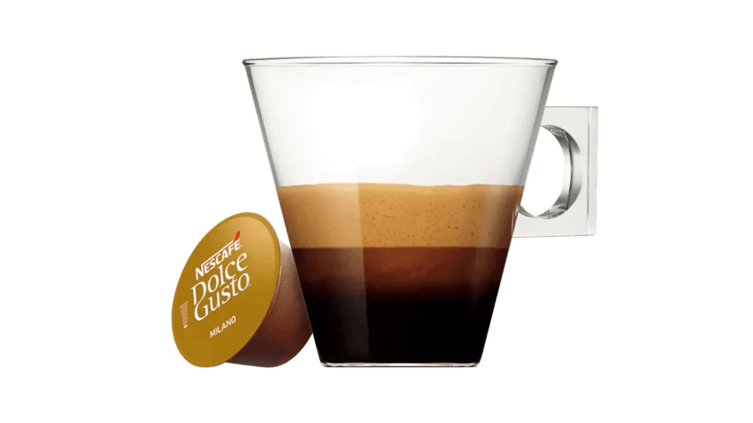Espresso Milano pripraven&eacute; z kaps&uacute;l Nescaf&eacute; Dolce Gusto