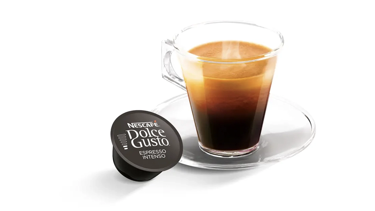 Espresso Intenso pripraven&eacute; z kaps&uacute;l Nescaf&eacute; Dolce Gusto