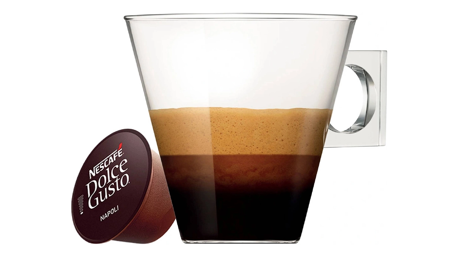 Espresso Napoli pripraven&eacute; z kaps&uacute;l Nescaf&eacute; Dolce Gusto