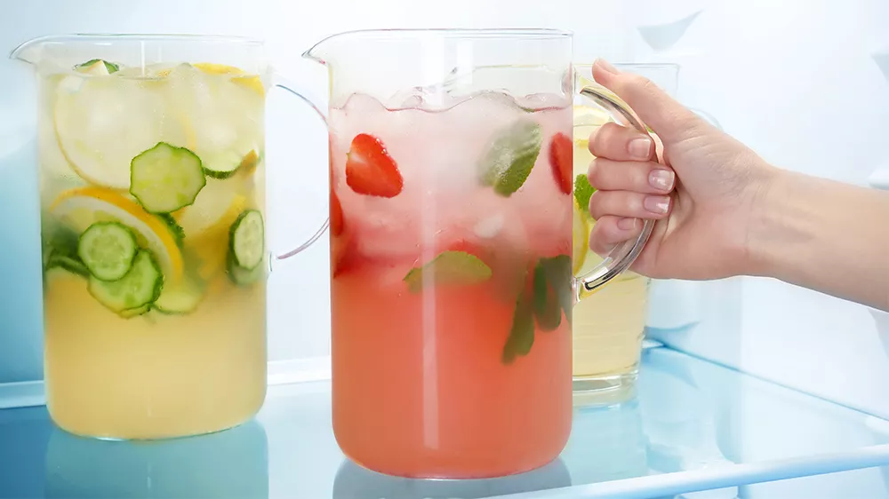 Tři domácí limonády v Americké chladničce PHILCO PXSBS 519 EX_03