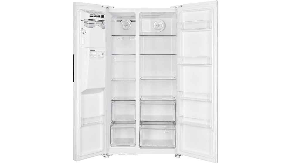 Americk&aacute; lednice Philco PXISBSWI 513 ENW SBS s otevřen&yacute;mi dveřmi_02