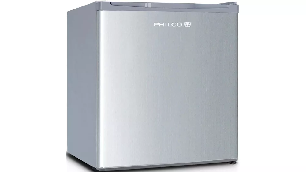 Jednodvéřová nerezová chladnička Cube s výparníkem PHILCO PSB 401 EX_01