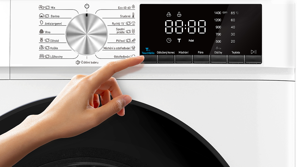 Snadn&aacute; volba Touch&Go