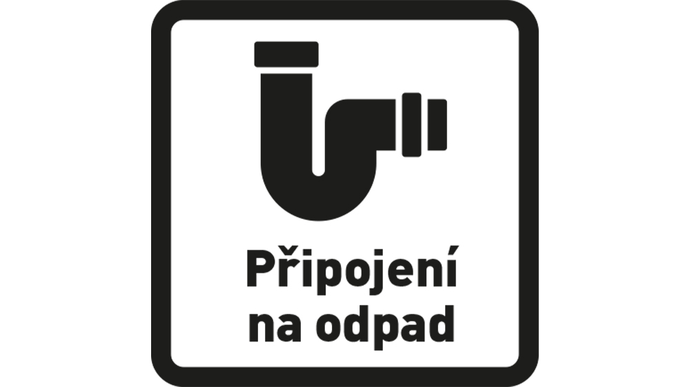 Připojen&iacute; na odpad