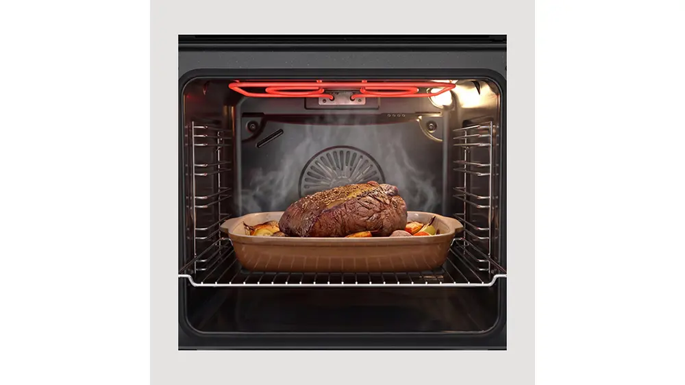 Ilustrace programu grilu s ventilátorem trouby Philco POB 738 B