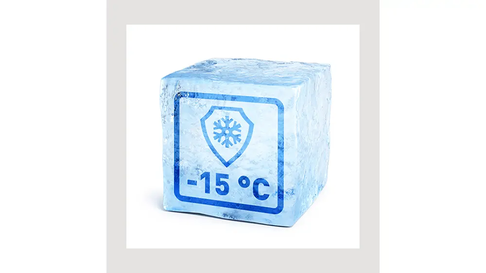 Ilustrace technologie FrostProtection.