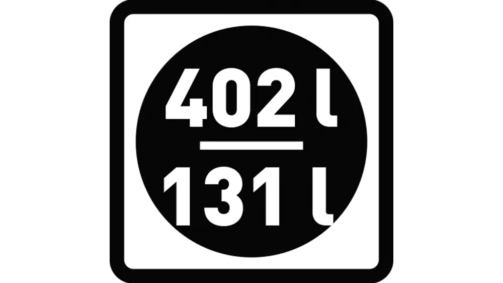 Piktogram objemu 402/131 l.