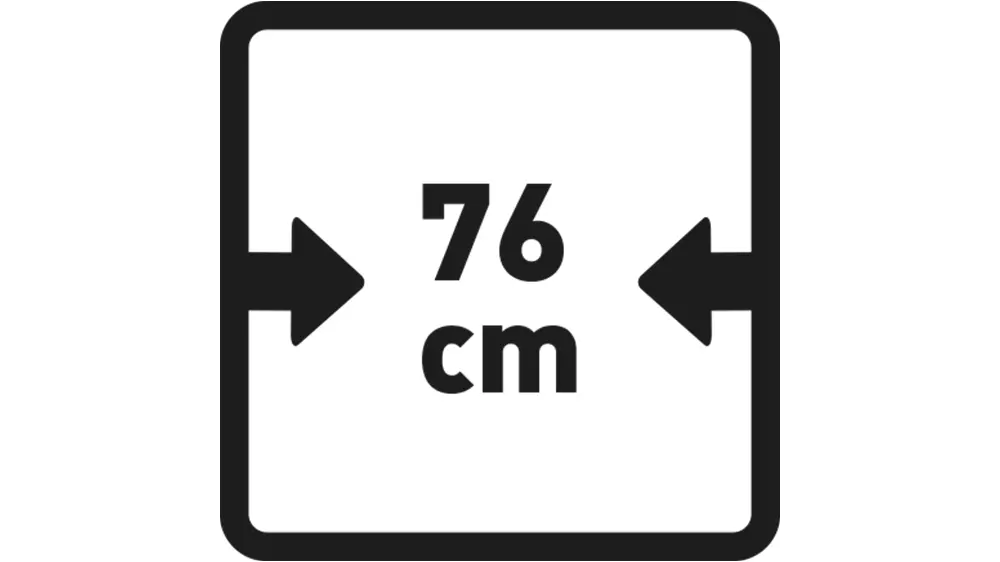 Piktogram 76cm šírky.