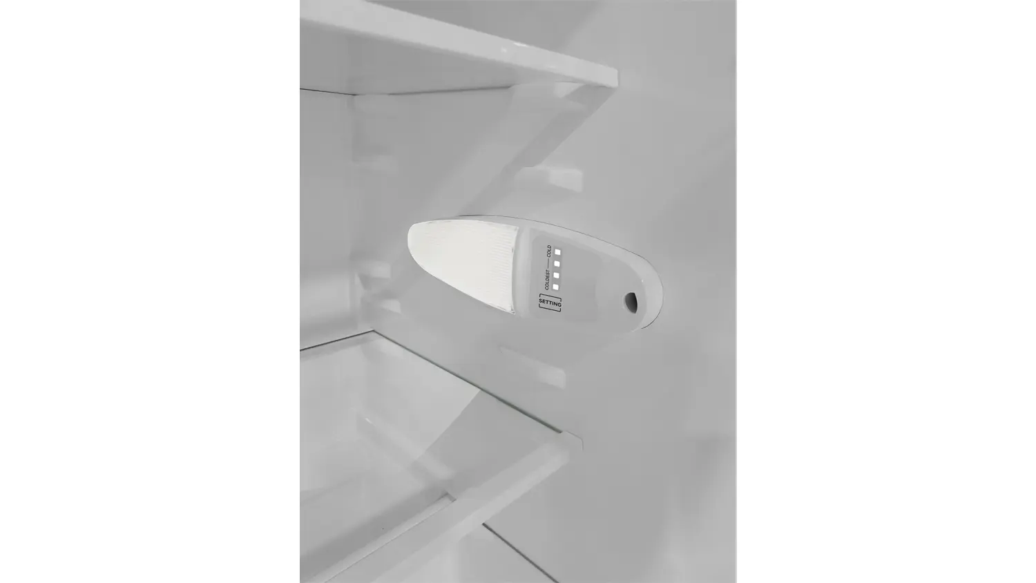 LED osvětlení dvoudveřové chladničky s mrazákem nahoře Philco PT 235 EIW