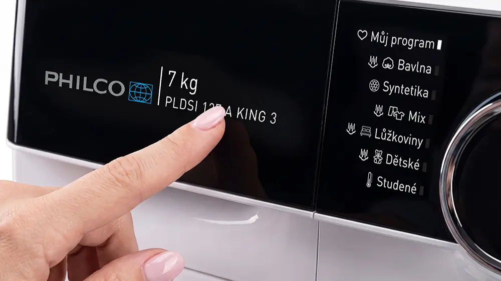 Ovládací panel pračky Philco PLDSI 127 A King 3