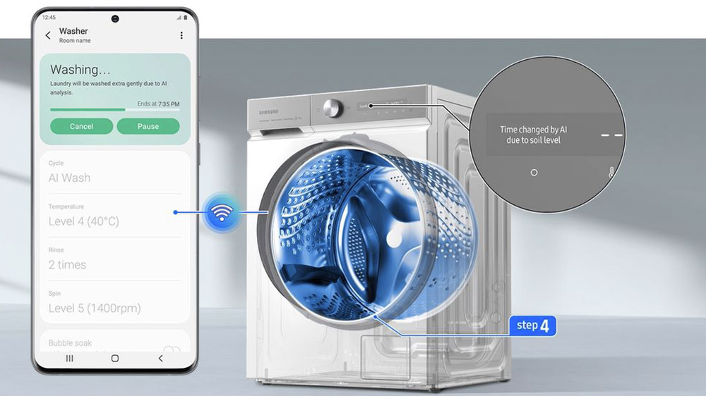 Pračka Samsung WW11BB944DGHS7 – inovativní čištění podpořené pokročilými algoritmy