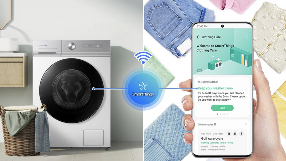 Pračka Samsung WW11BB944DGHS7 – smart praní přímo z vašeho mobilu