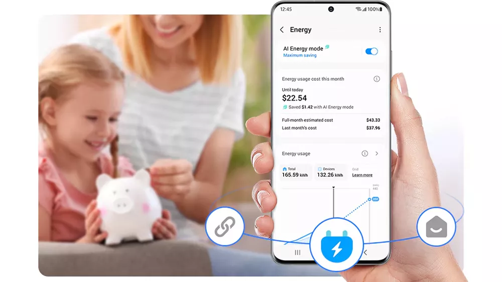 Pračka Samsung AI EcoBubble WW11DG6B85LKU4