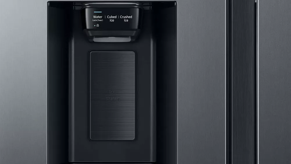 Dávkovač ledu americké chladničky Samsung RS68CG885DS9EF _03