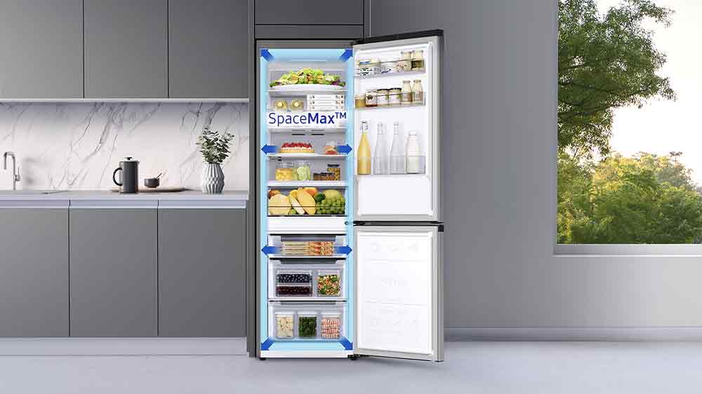 Izolace SpaceMax u kombinované chladničky SAMSUNG RB34C600ESA/EF_02