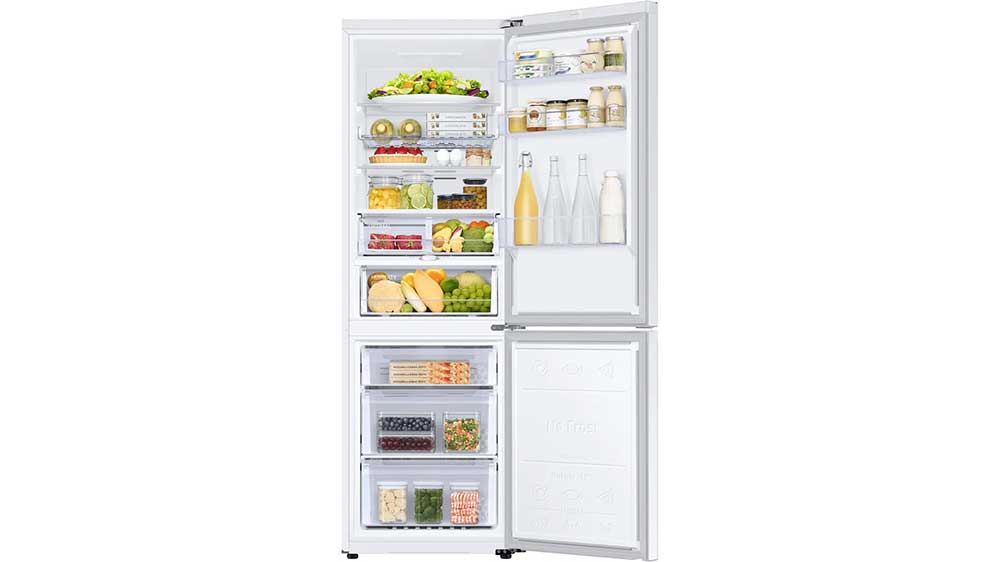 Rovnoměrné ochlazování kombinované lednice Samsung RB34C605CWW/EF_03