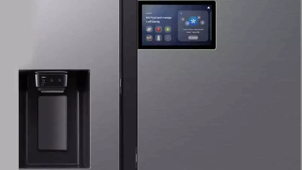Displej LCD AI Home u americké lednice Samsung RS90F65EDTEO_02